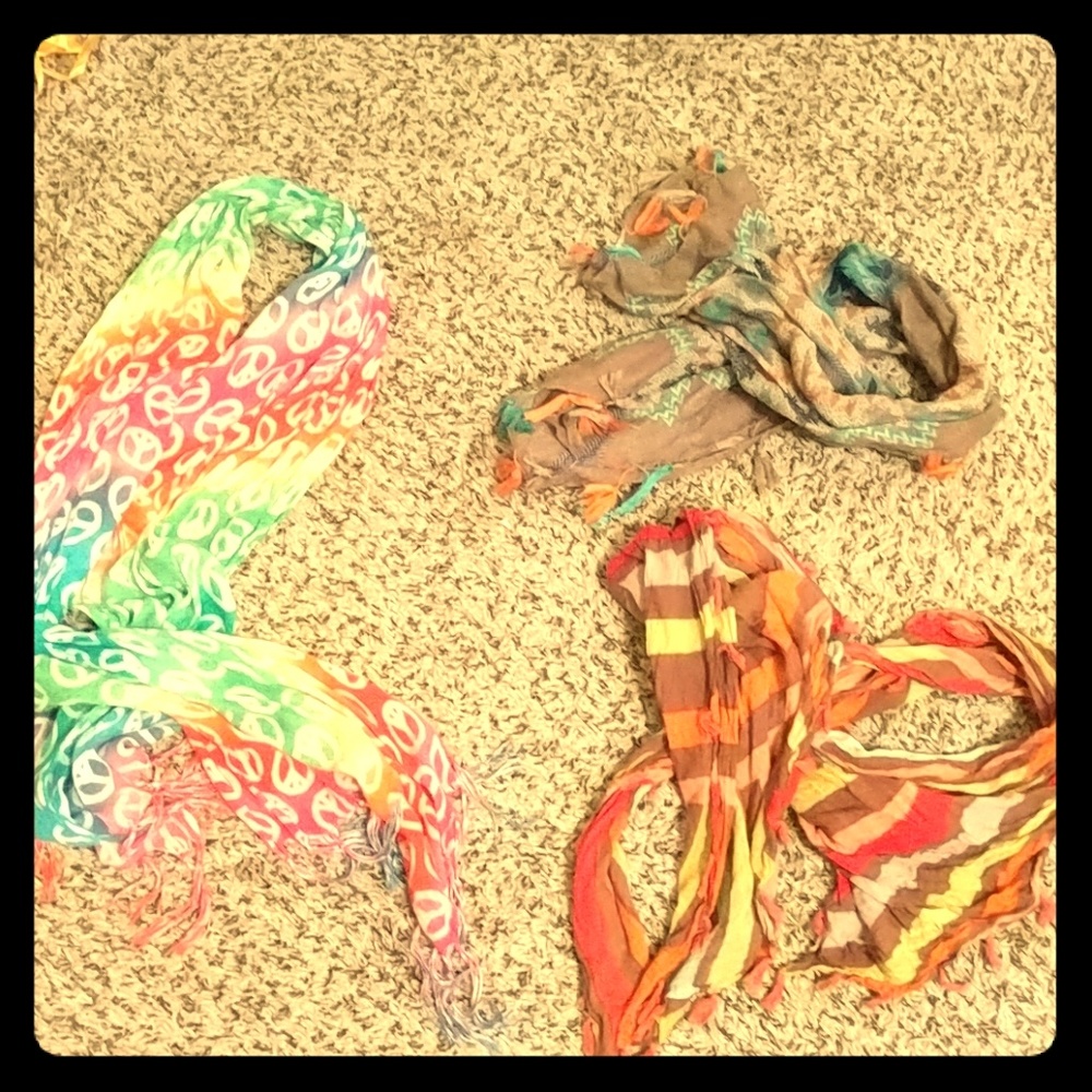 Patterned Scarves